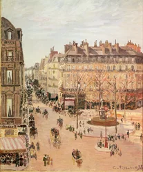 Rue Saint-Honoré, effetto sole, pomeriggio, 1898
